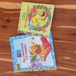 2 Christmas Golden Books